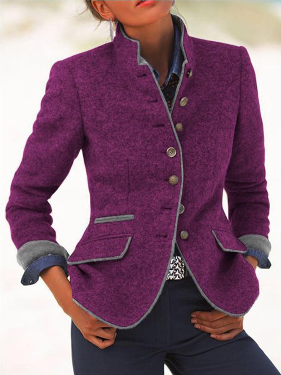 Lunimesd Slim Button Jacket