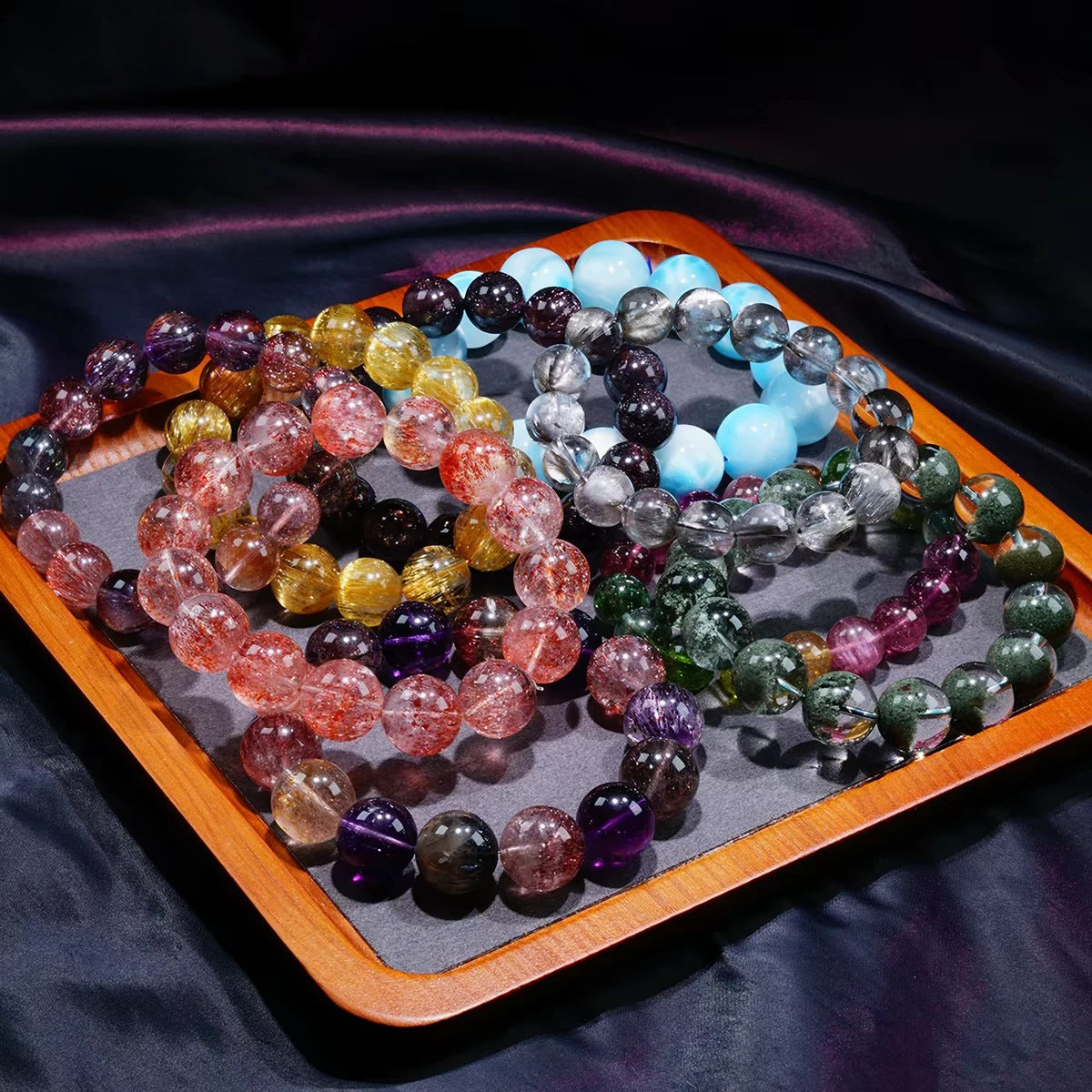 Premium Rutilated Quartz Bracelet