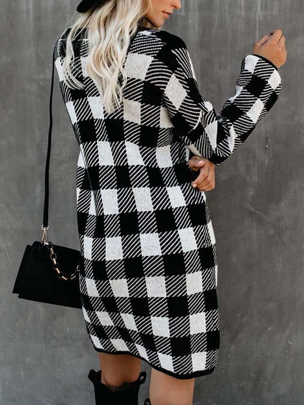 Lunimesd Plaid Dress