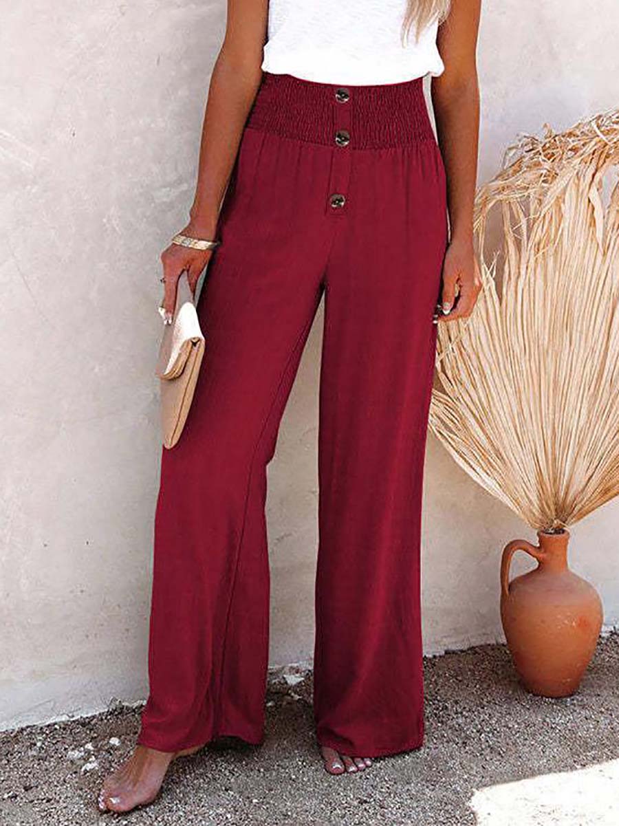 Lunimesd Solid Color Loose Casual Pants (6 colors)