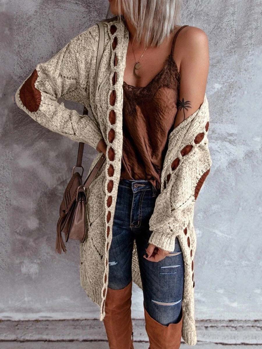 Lunimesd Casual Hooded Knitted Cardigan