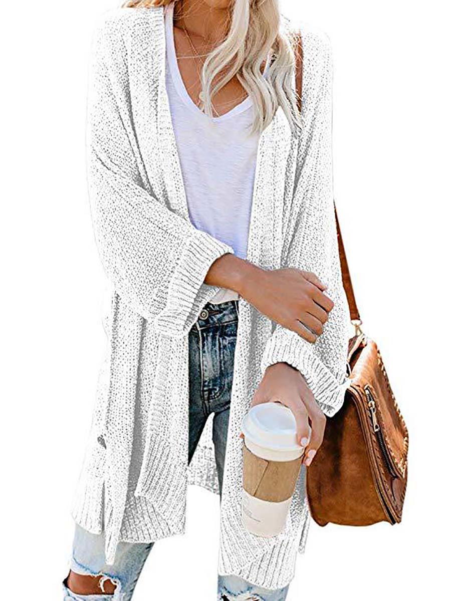 Lunimesd Solid Color Knitted Cardigan(10 colors)