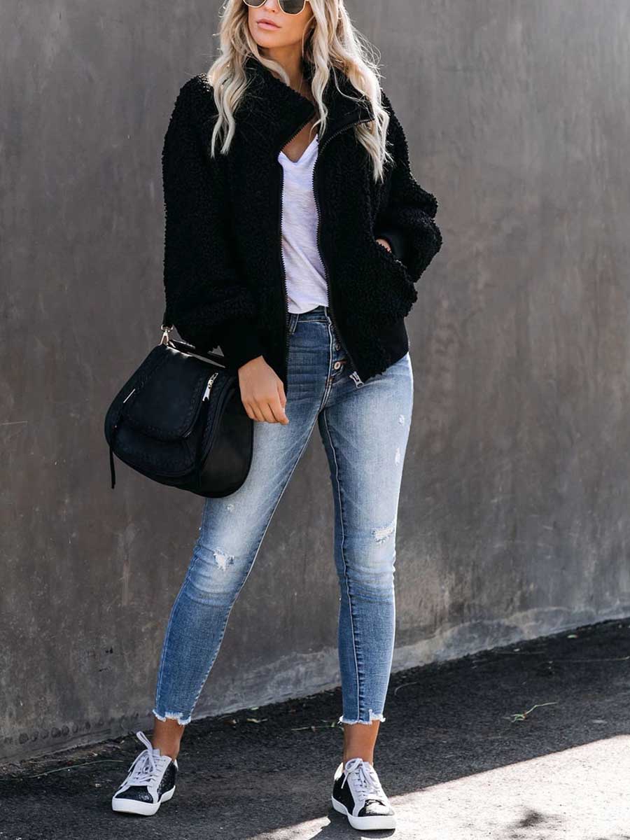 Lunimesd Furry Pocket Coat