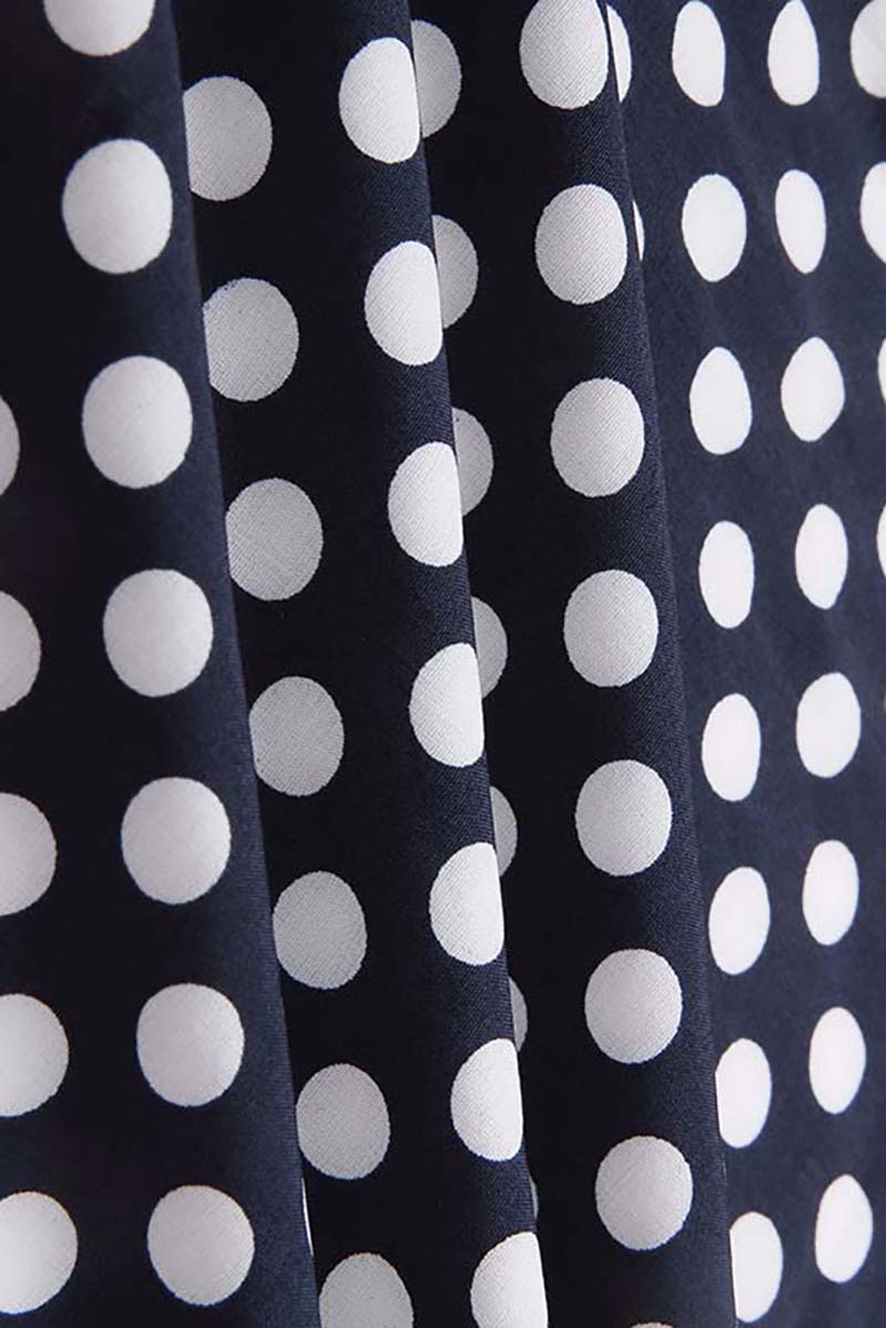 Lunimesd Irregular Polka Dot Dress