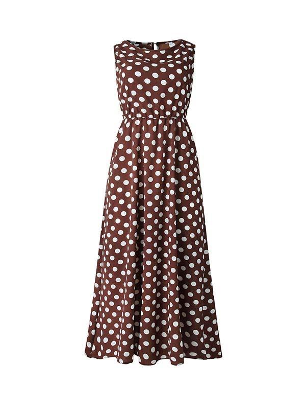 Lunimesd Polka Dot Dress