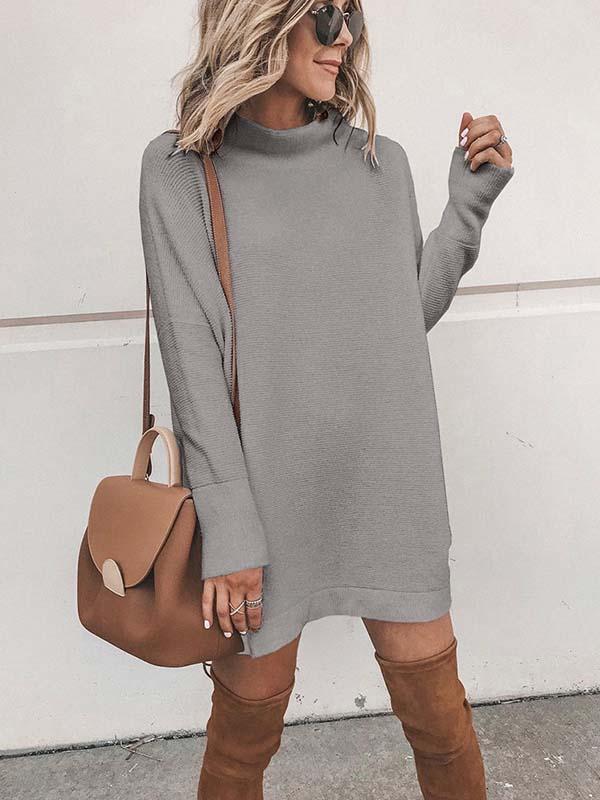 Lunimesd O Neck Autumn Dress