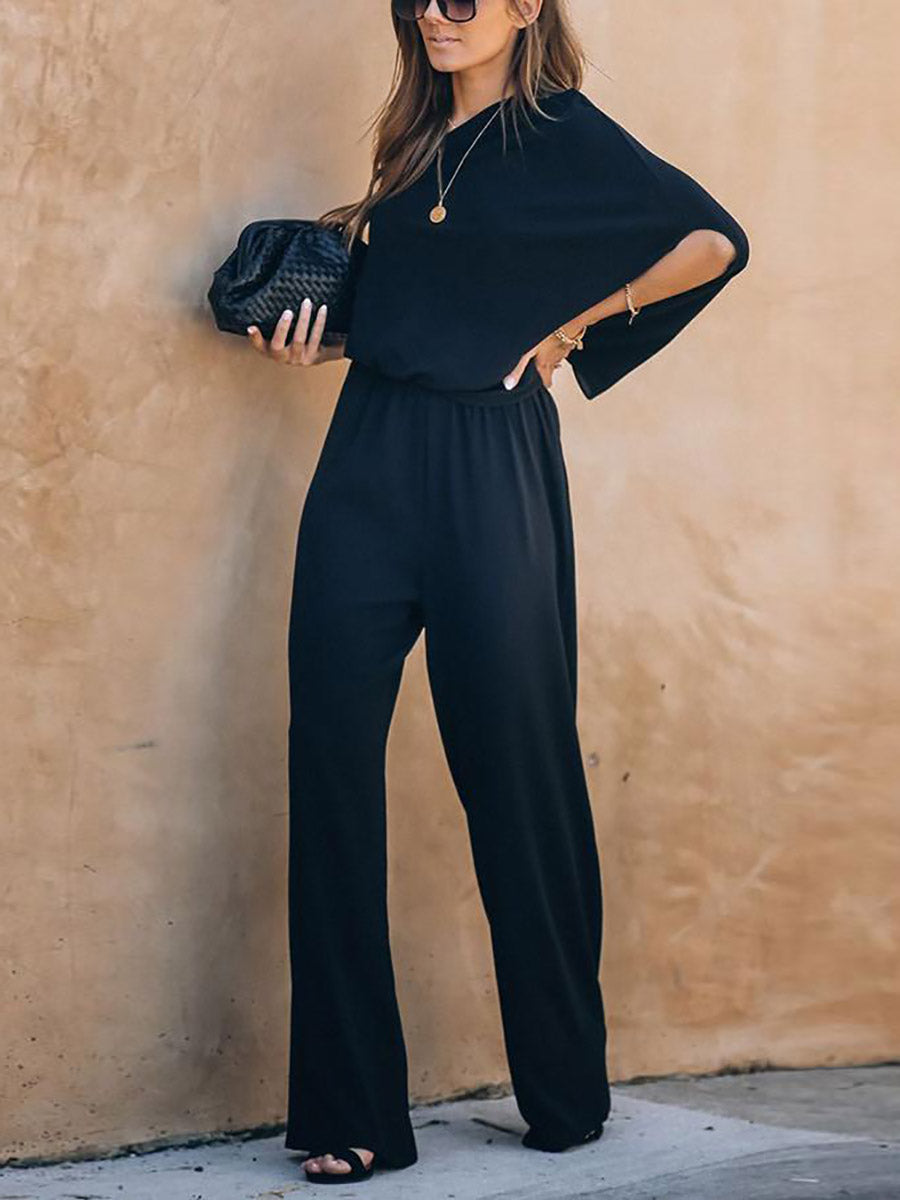 Lunimesd Sexy Strapless Loose Jumpsuit