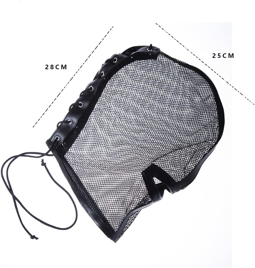 Mesh See Through Full Face Masquerade Mask 64