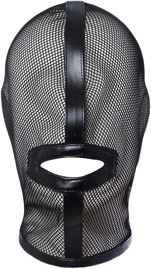 Mesh See Through Full Face Masquerade Mask 64