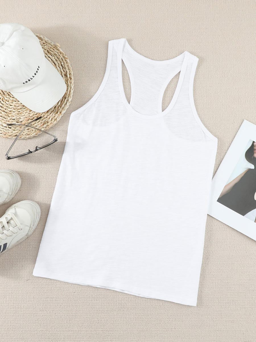 Lunimesd Solid Color Casual Tops(6 Colors)