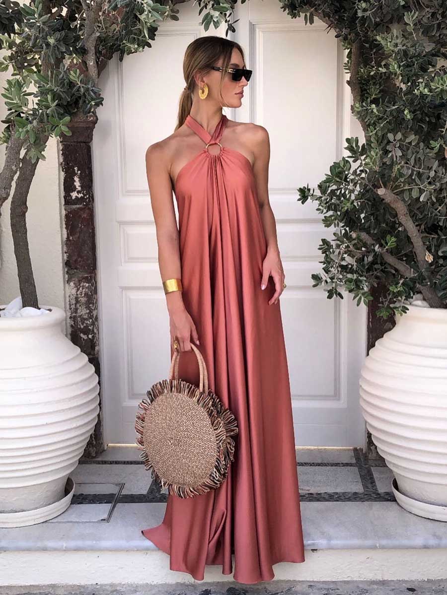 Lunimesd Camisole Party Travel Dress(3 Colors)