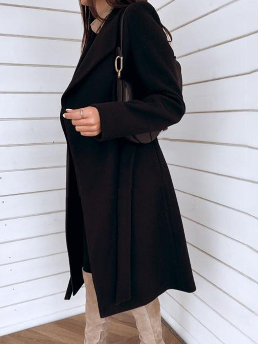 Lunimesd Belt Pocket Coat