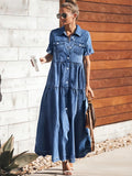 Carefree Layers Denim Dress