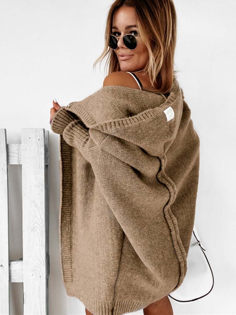 Lunimesd Loose Stitching Cardigan