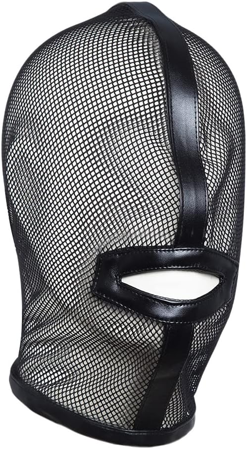 Mesh See Through Full Face Masquerade Mask 64