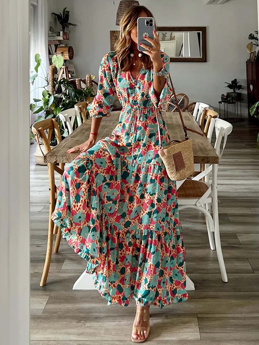 Floral Expansion Dress