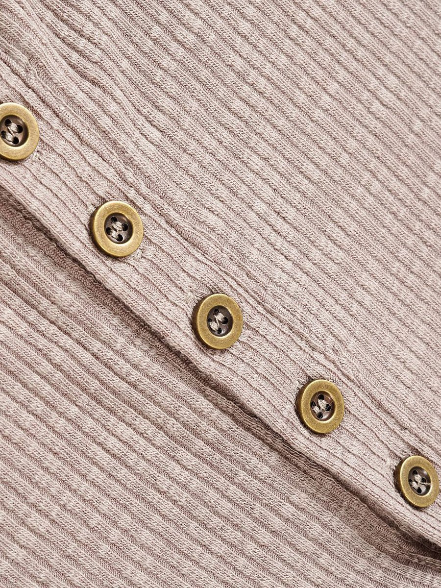 Lunimesd Button Down Casual Top