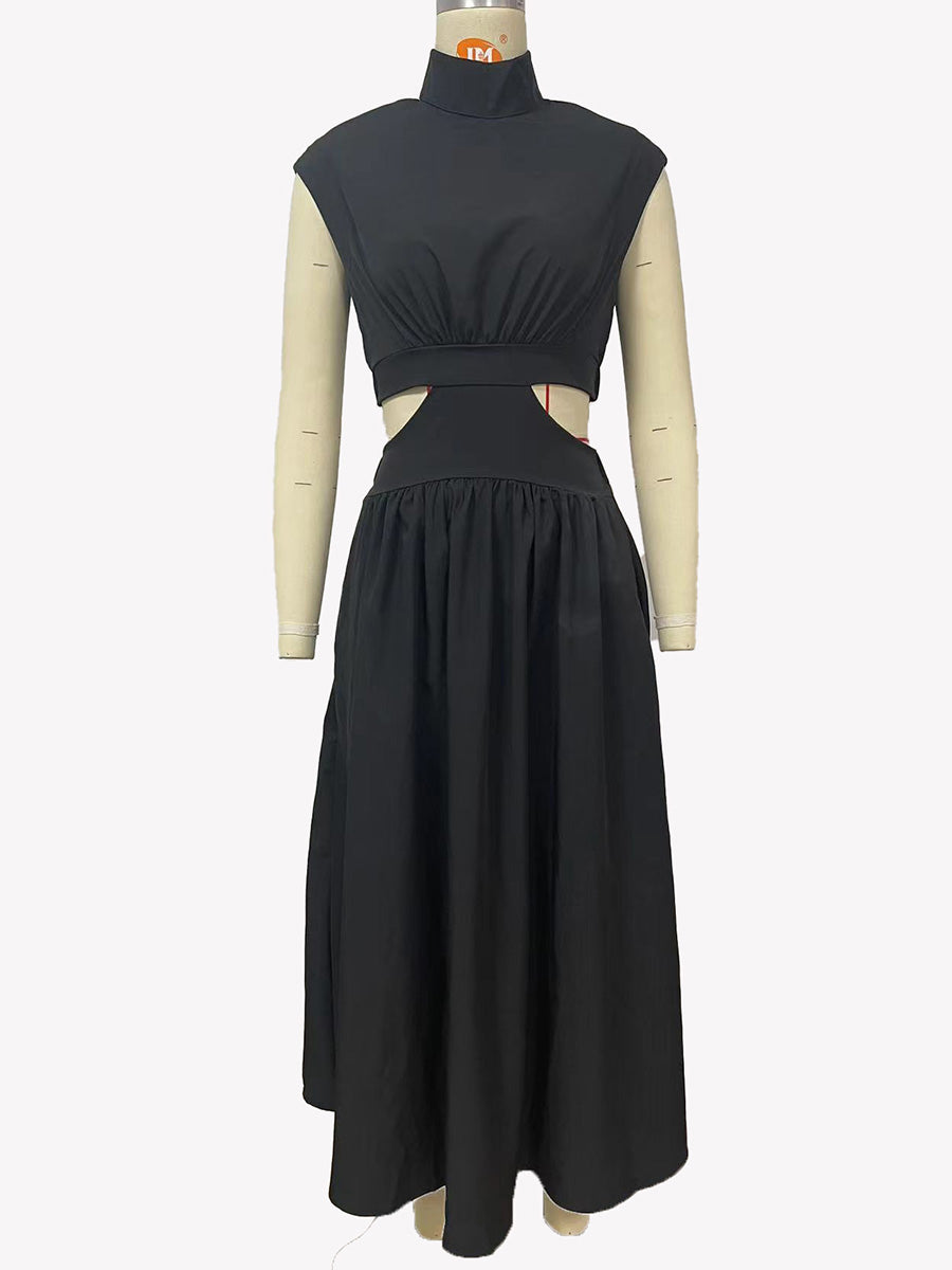 Lunimesd Macaron Color Waistless Dress