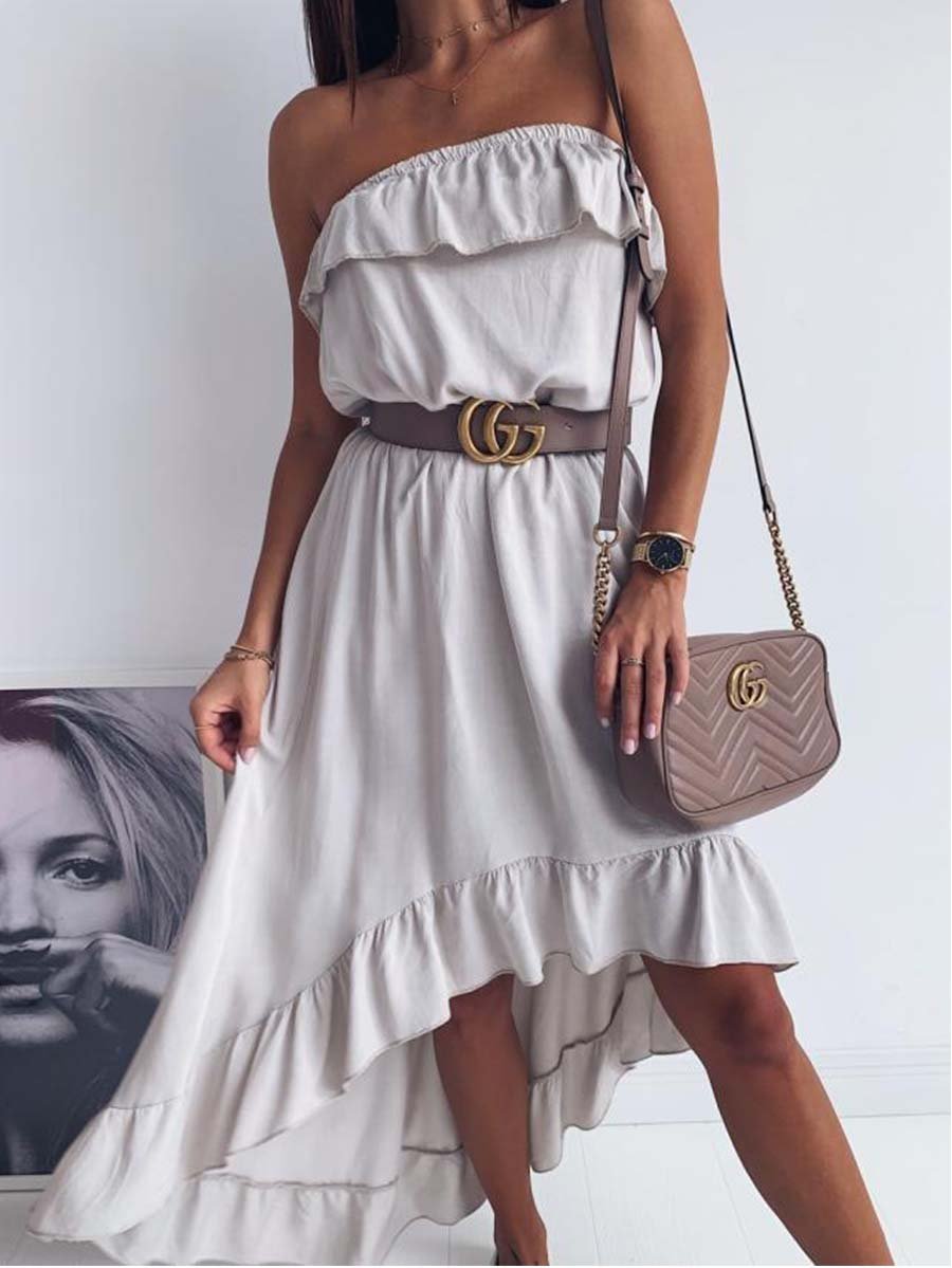 Lunimesd Tube Top Dress