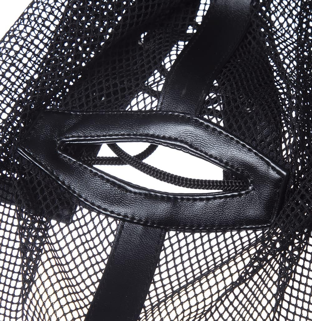 Mesh See Through Full Face Masquerade Mask 64