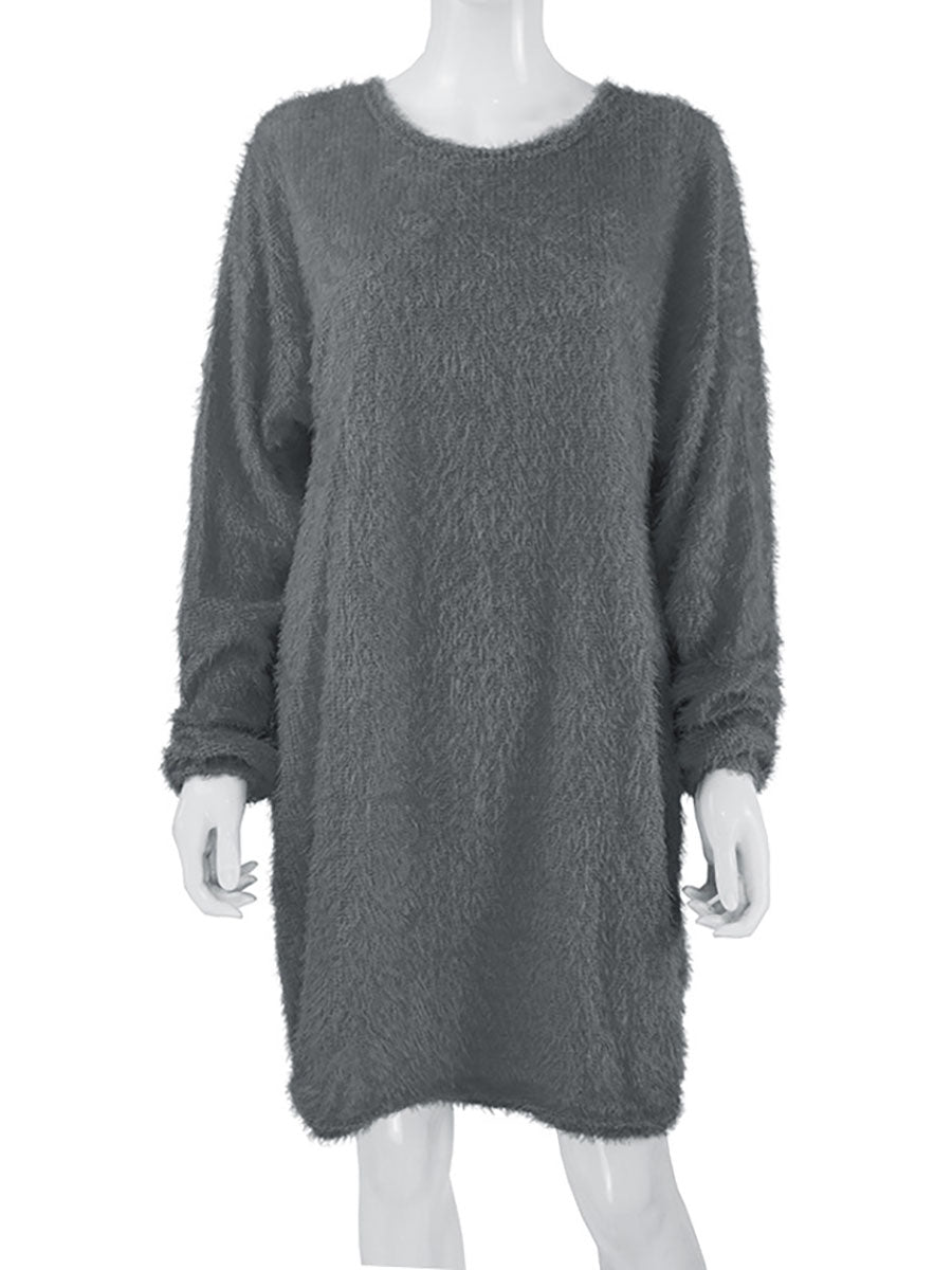 Lunimesd Plush Sweater Dress(8 colors)
