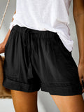 Lunimesd High-Waisted Elasticated Tie Shorts(7 Colors)