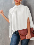 Lunimesd Fashion Loose Bat Sleeve Round Neck Shirt (7 colors)