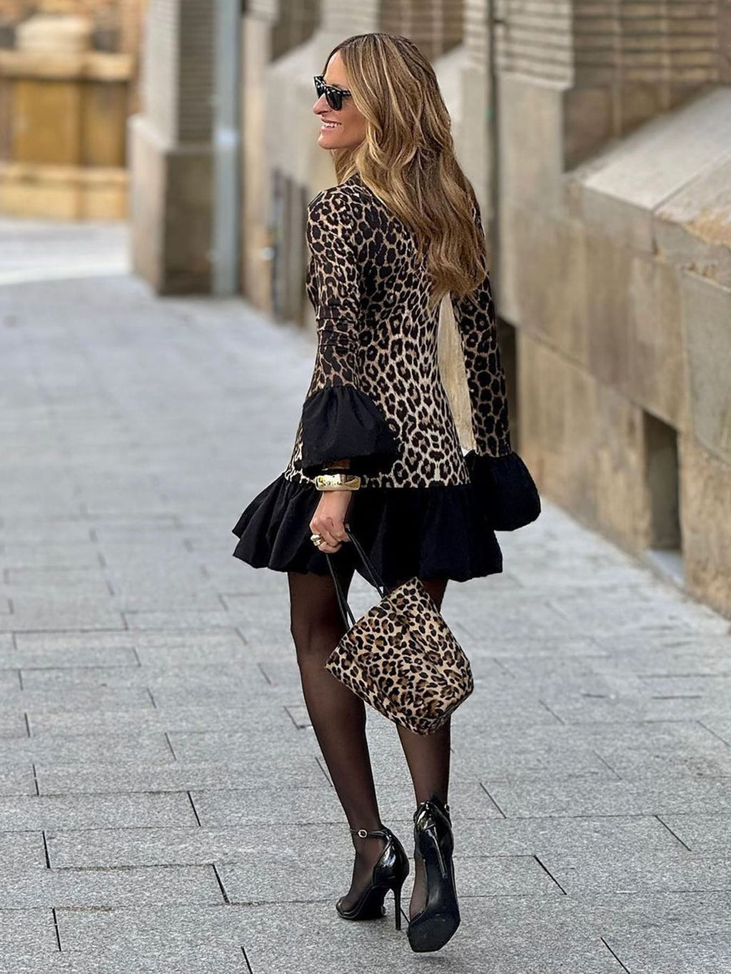 Chic Leopard Dress