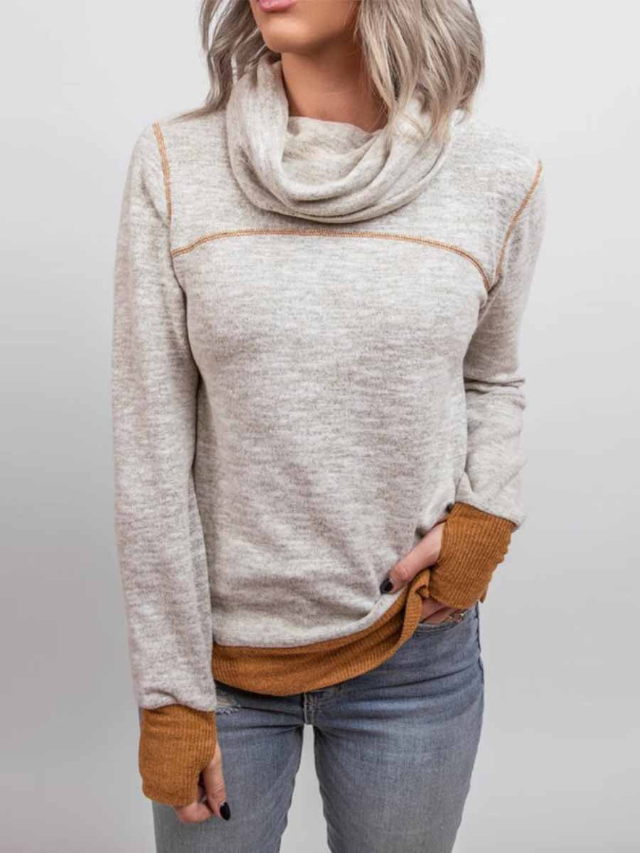 Lunimesd Piled Collar Sweatshirt