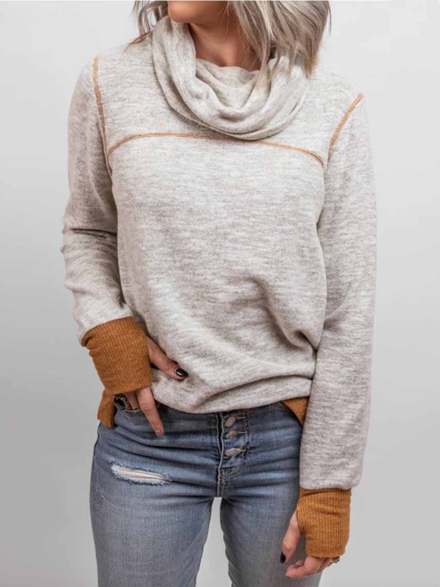 Lunimesd Piled Collar Sweatshirt