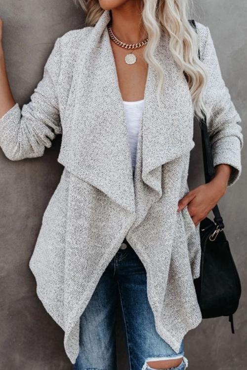 Lunimesd Irregularity Lapel Collar Jackets