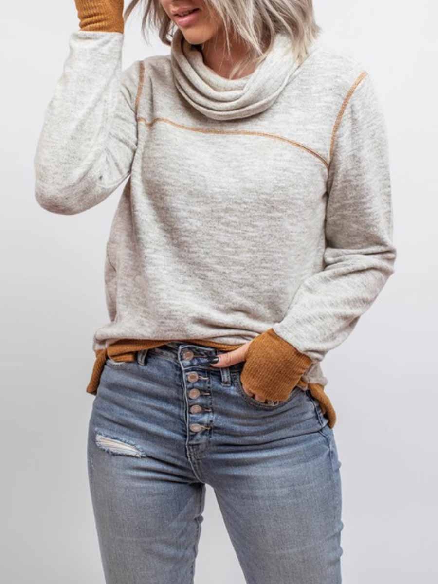 Lunimesd Piled Collar Sweatshirt