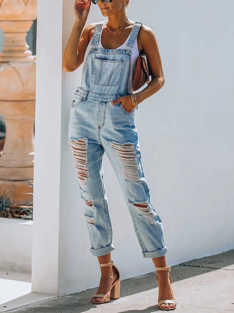 Lunimesd Temperament Commuter Cotton Plain Mid Rise Blue Jeans