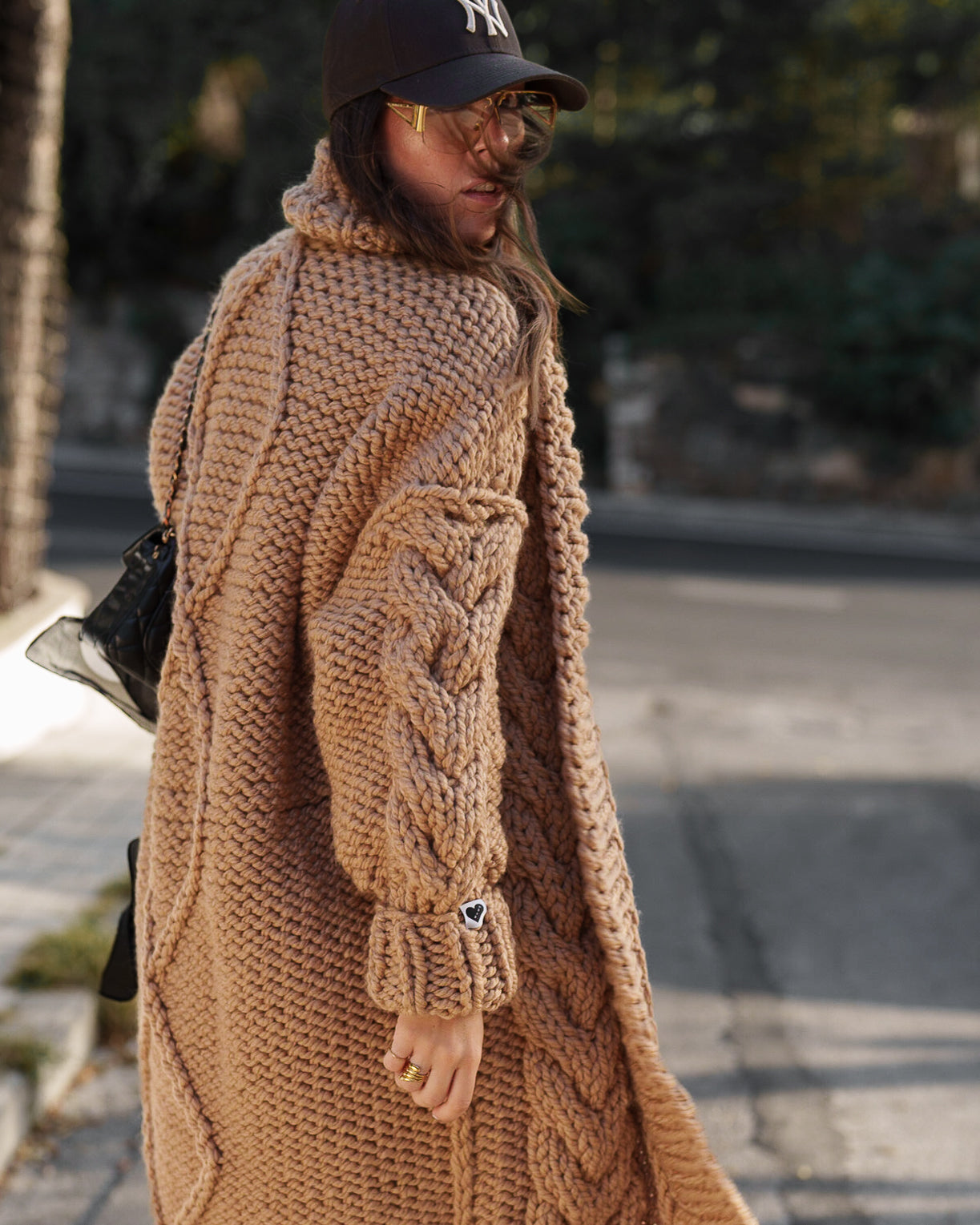 Long Cable Coat