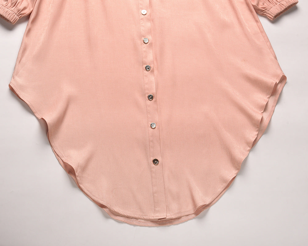 Lunimesd Long-Sleeved Waist-Skimming Dresses