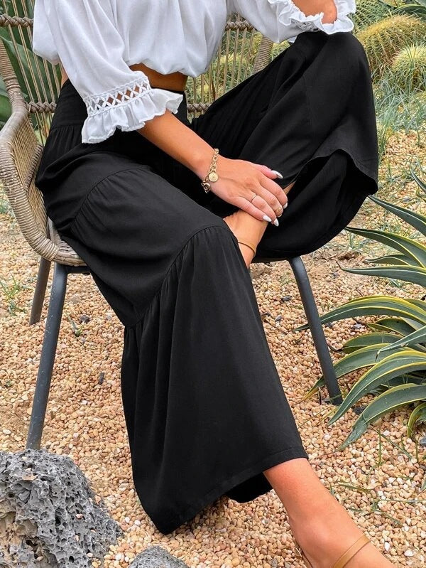 Lunimesd Casual High-Waisted Loose Pants(8 colors）