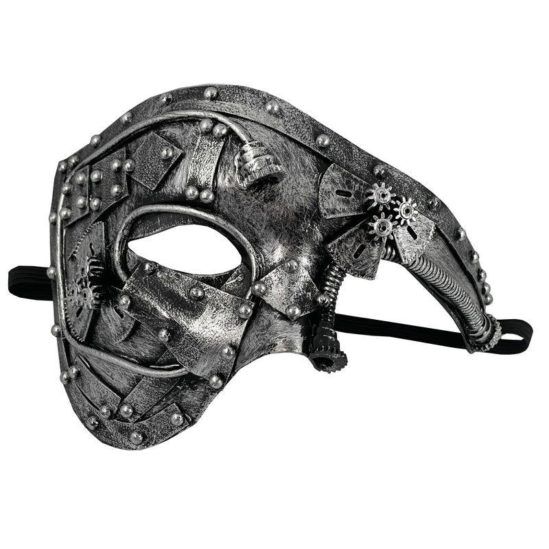 One-Eyed  Steampunk Gear Mask