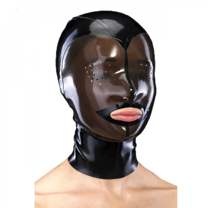 Two-Tone Latex Full-Head Hood 191