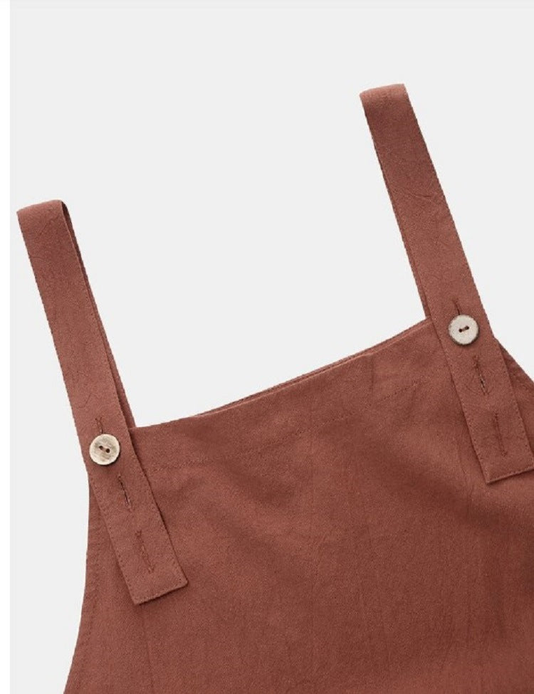 Lunimesd Solid Color Casual Nine-point Back Pants (8 Color)