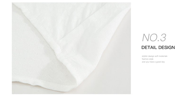 Lunimesd Lace Ruffle Round Neck Top