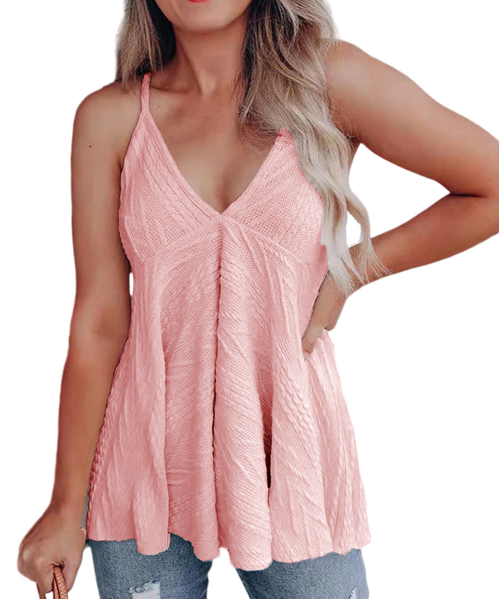 Lunimesd V-Neck Casual Woolen T-Shirt(6 colors)