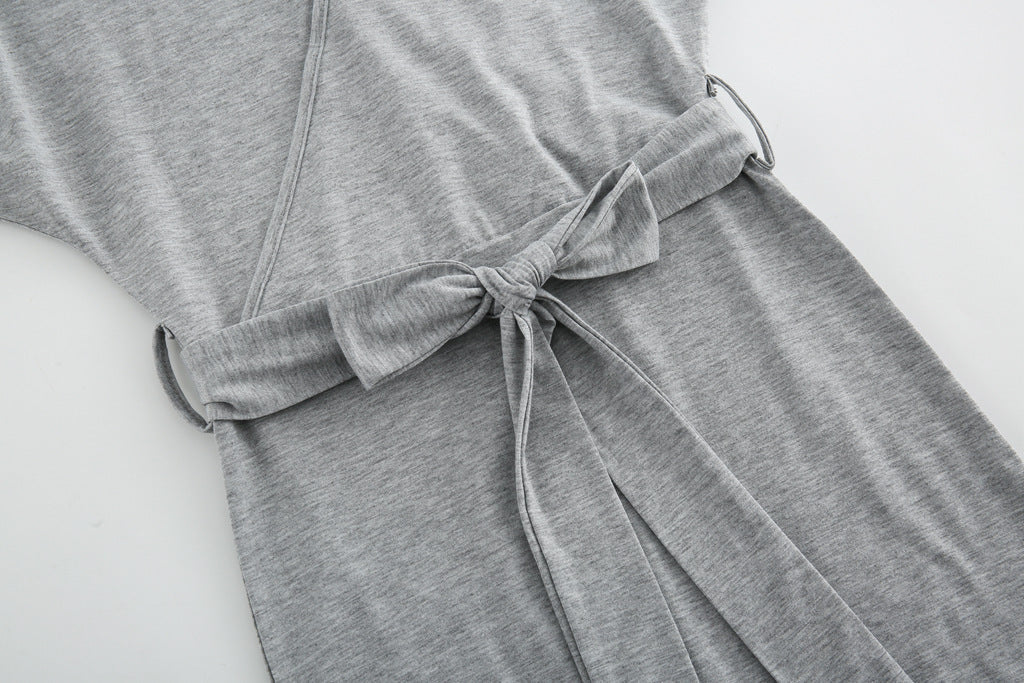 Lunimesd Sexy V-Neck Wrap-Around Skirt(4 colors)