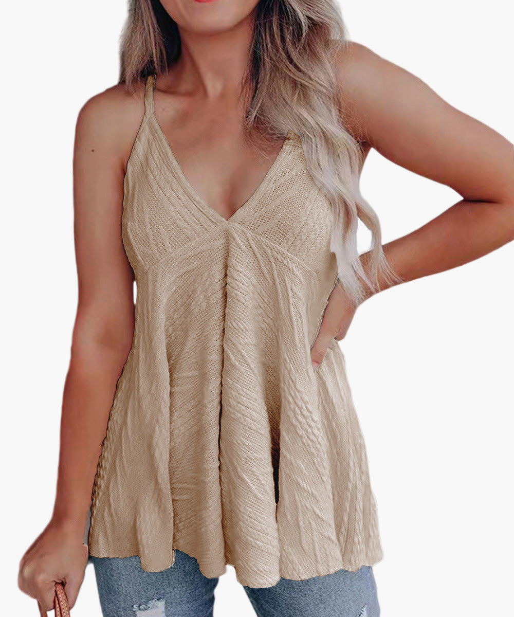 Lunimesd V-Neck Casual Woolen T-Shirt(6 colors)