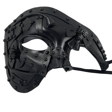 One-Eyed  Steampunk Gear Mask