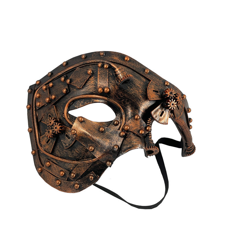 One-Eyed  Steampunk Gear Mask