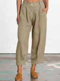 Lunimesd Mid Waist Straight Leg Pants