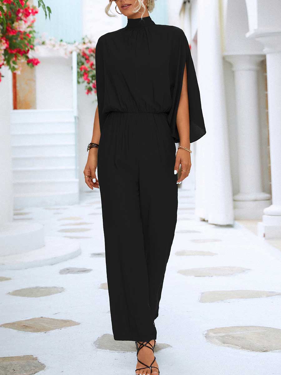 Lunimesd Spring/Summer Standing Collar Jumpsuit