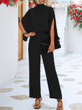Lunimesd Spring/Summer Standing Collar Jumpsuit