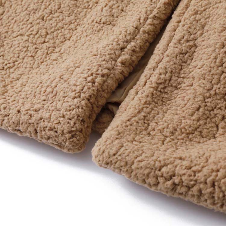 Lunimesd Long-Sleeved Lapel Plush Jacket(7 colors)