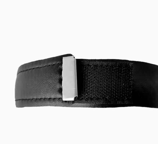 Black Leather Wide Eye Mask 199
